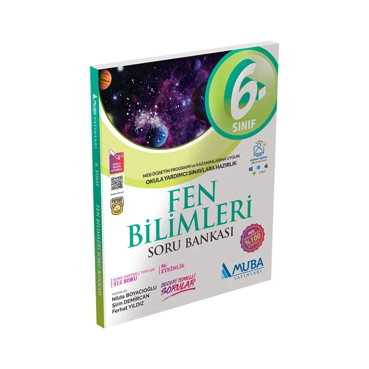 MUBA 6. SINIF FEN BİLİMLERİ SORU BANKASI