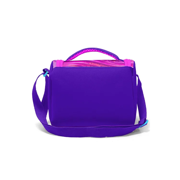 CORAL HIGH 11756 KIDS PEMBE MOR KAPLUMBAĞA DESENLİ THERMO BESLENME ÇANTASI