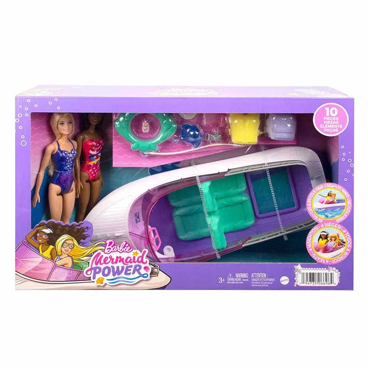 MATTEL HHG80 BARBIE MERMAID POWER BOT OYUN SETİ