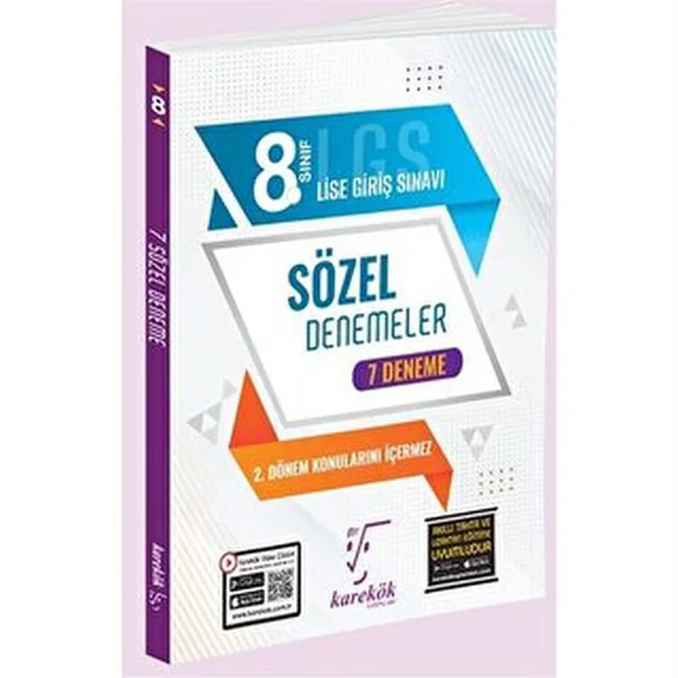 KAREKÖK 8. SINIF LGS 1. DÖNEM 7'Lİ SÖZEL DENEME 2023