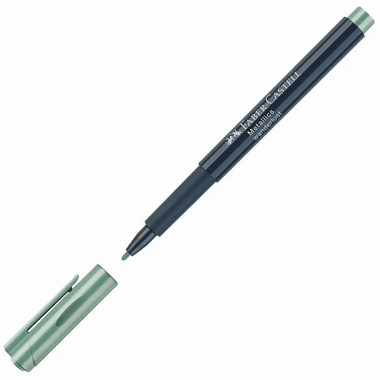 FABER CASTELL METALİK MARKER YEŞİL