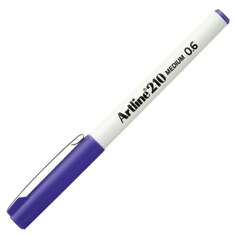 ARTLINE EK-210N KEÇE UÇLU YAZI KALEMİ 0.6mm MOR