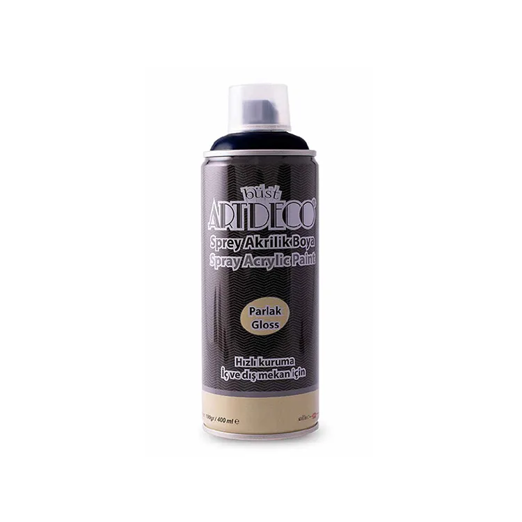 ARTDECO AKRİLİK SPREY BOYA 400 ML SİYAH