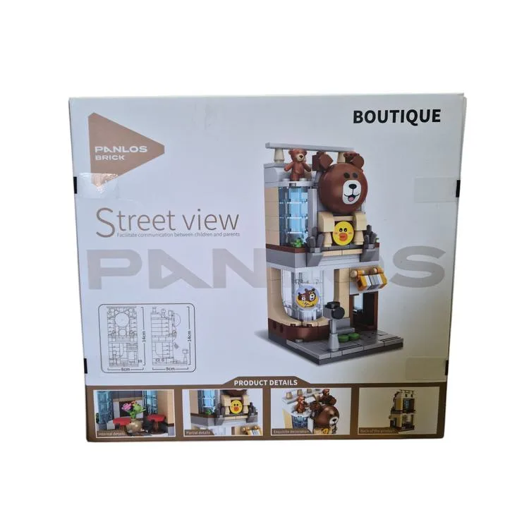 VAGONLIFE PANLOS P657043 BUTİK DÜKKANI 249 PARÇA BLOCK OYUNCAK 6+