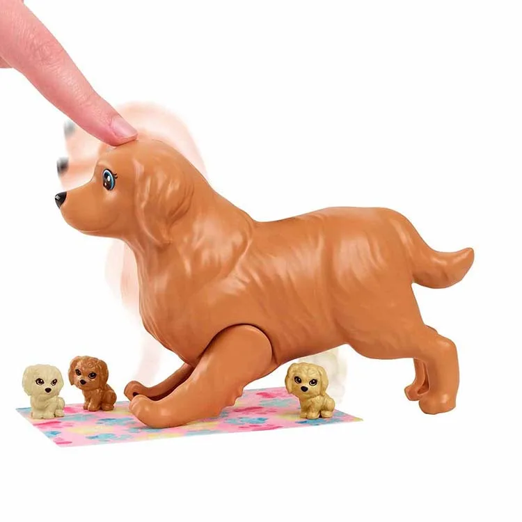MATTEL HCK75 BARBIE VE YENİ DOĞAN KÖPEKLER OYUN SETİ
