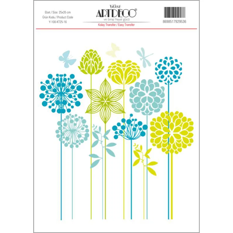 ARTDECO KOLAY TRANSFER 25X35CM DESEN 16