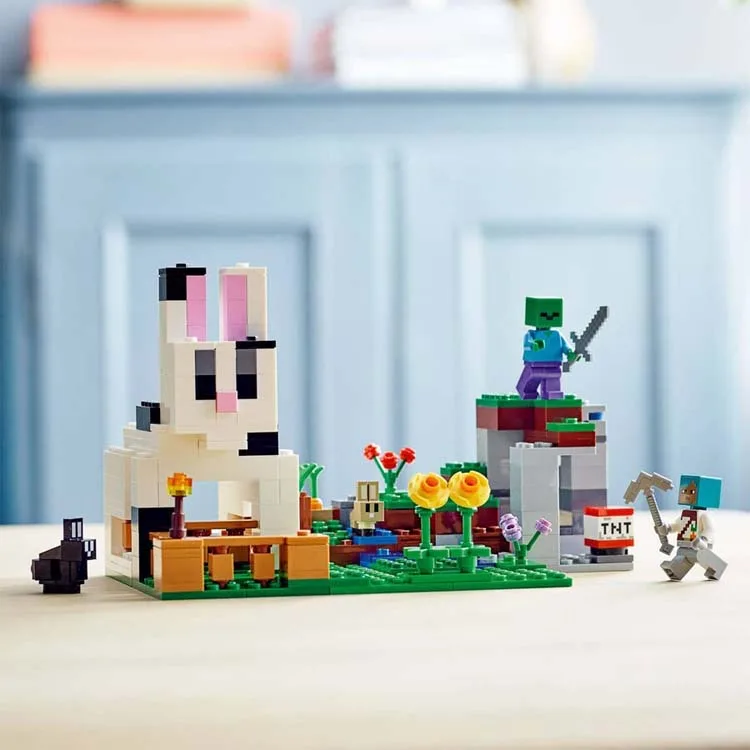 LEGO 21181 MINECRAFT RABBIT RANCH - TAVŞAN ÇİFTLİĞİ 340 PARÇA 8+