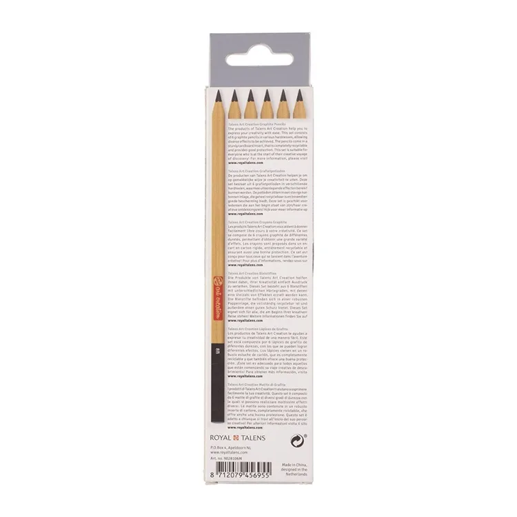 TALENS ART CREATION GRAPHITE DERECELİ KALEM SETİ 6'LI - RT9028106M
