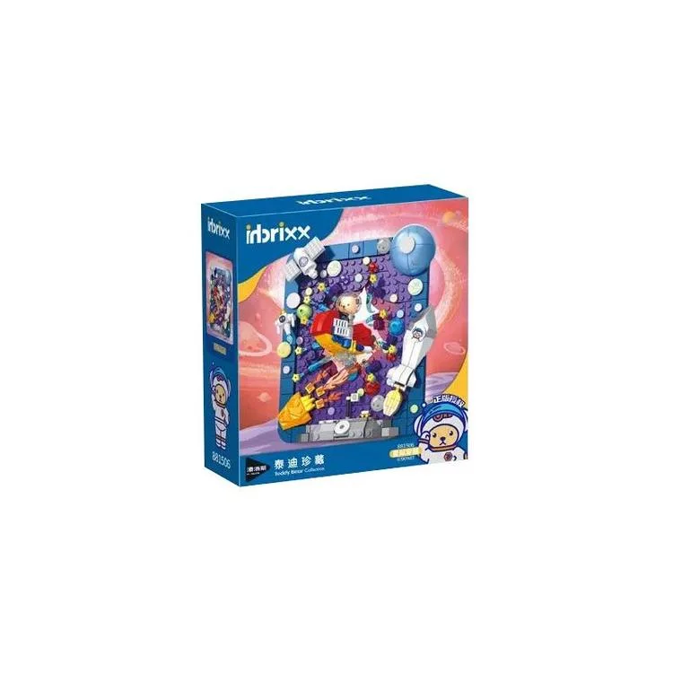 VAGONLIFE PANLOS 881506 TEDDY UZAY ARACI 368 PARÇA BLOCK OYUNCAK