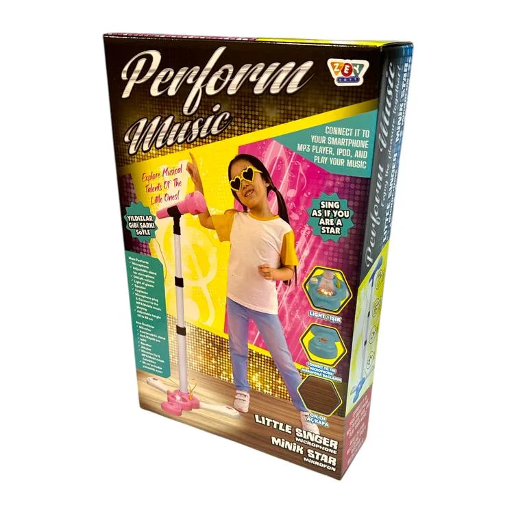 ZEYTOYS ZEY2026 PERFORM MİNİK STAR AYAKLI MİKROFON