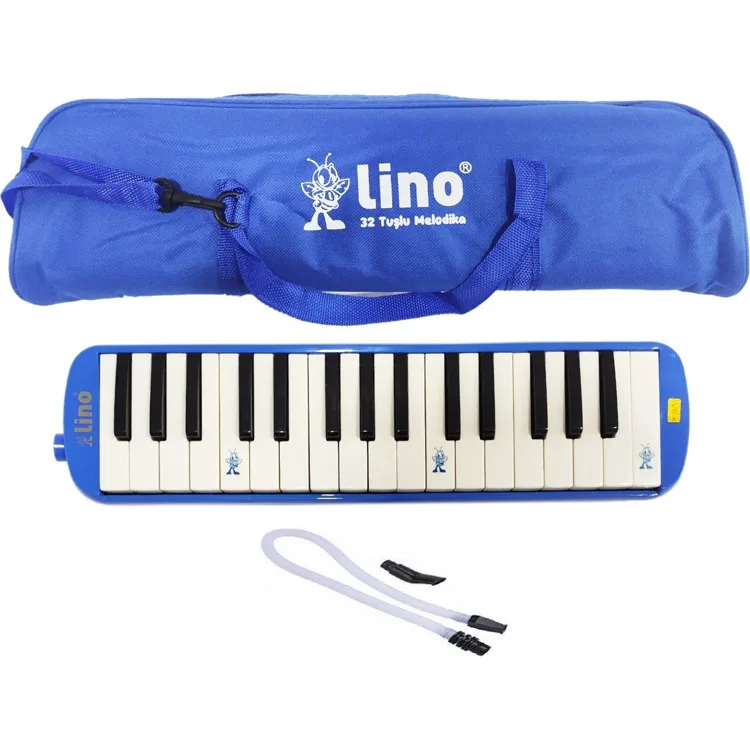 LİNO LN-32-MS MELODİKA 32 TUŞLU ÇANTALI MAVİ