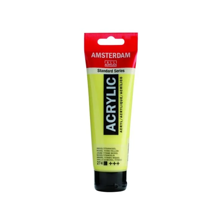AMSTERDAM RT17092742 AKRİLİK BOYA 120 ML. NICKEL TITAN.YELLOW