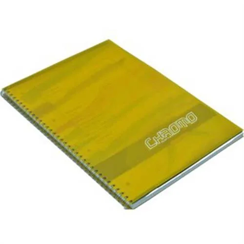 GIPTA CHROM-O SPİRALLİ PP.KAPAK.A4 80YP.DÜZ DEFTER