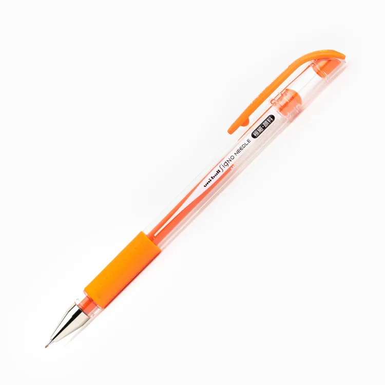 UNİ BALL SİGNO NEEDLE 0.38 İĞNE UÇLU JEL KALEM TURUNCU