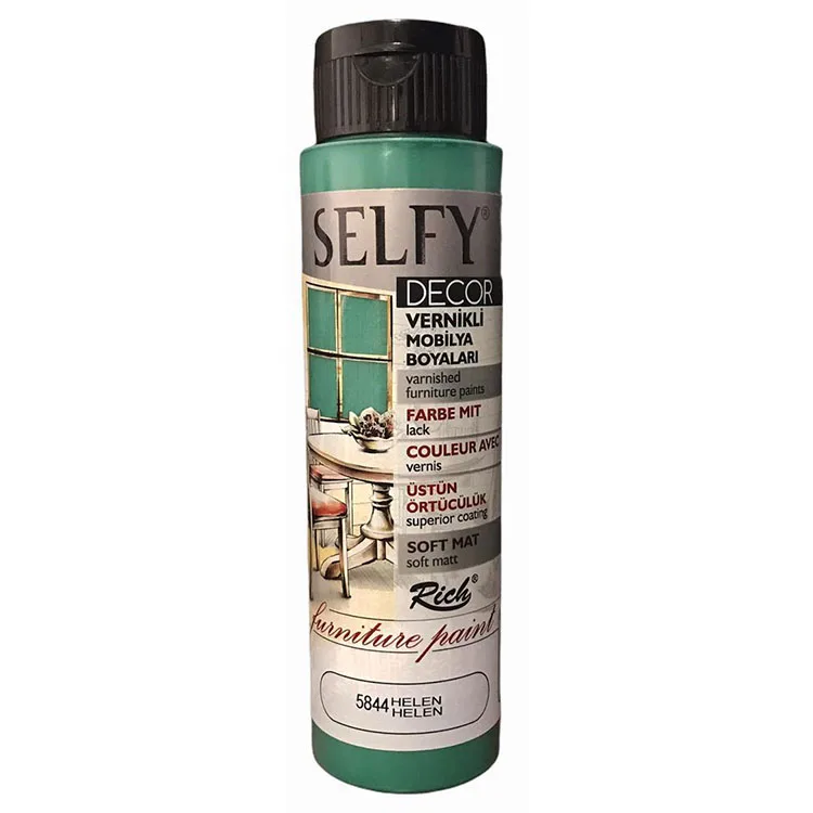 RİCH SLF-500-5844 SELFY DECOR VERNİKLİ AKRİLİK BOYA 500cc.HELEN