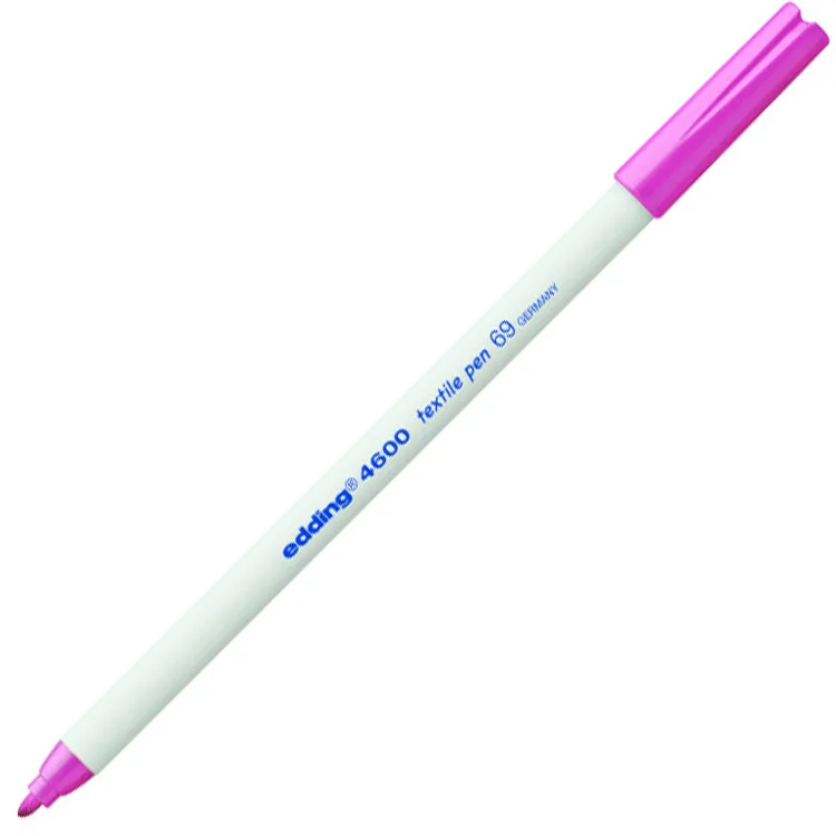 EDDING 4600 TEKSTİL KALEMİ FOSFORLU PEMBE