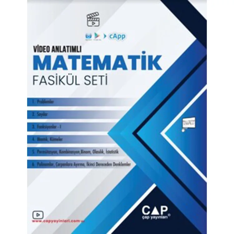 ÇAP YAYINLARI TYT MATEMATİK SETİ 2023