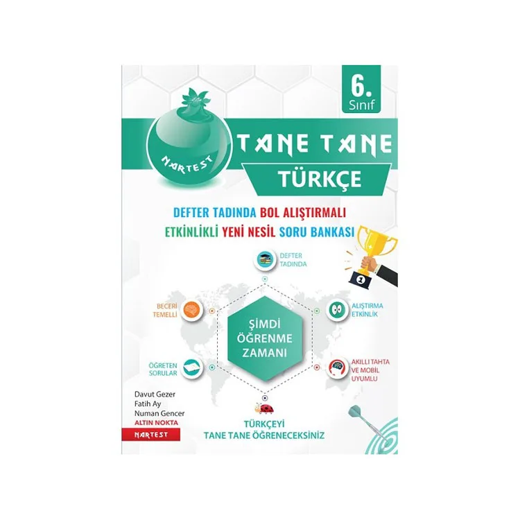 NARTEST 6. SINIF DEFTER TADINDA TANE TANE TÜRKÇE
