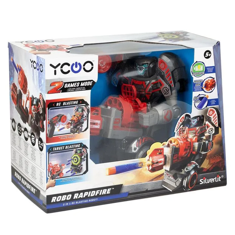 NECOTOYS SILVERLIT 88528 ROBO RAPIDFIRE 4 ROBOT