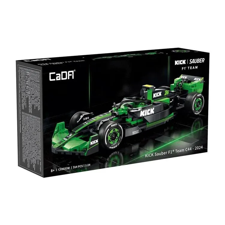 VAGONLIFE CADA C55032W KICK SAUBER F1 TEAM C44 - 2024 1:24 314 PARÇA BLOCK OYUNCAK 8+
