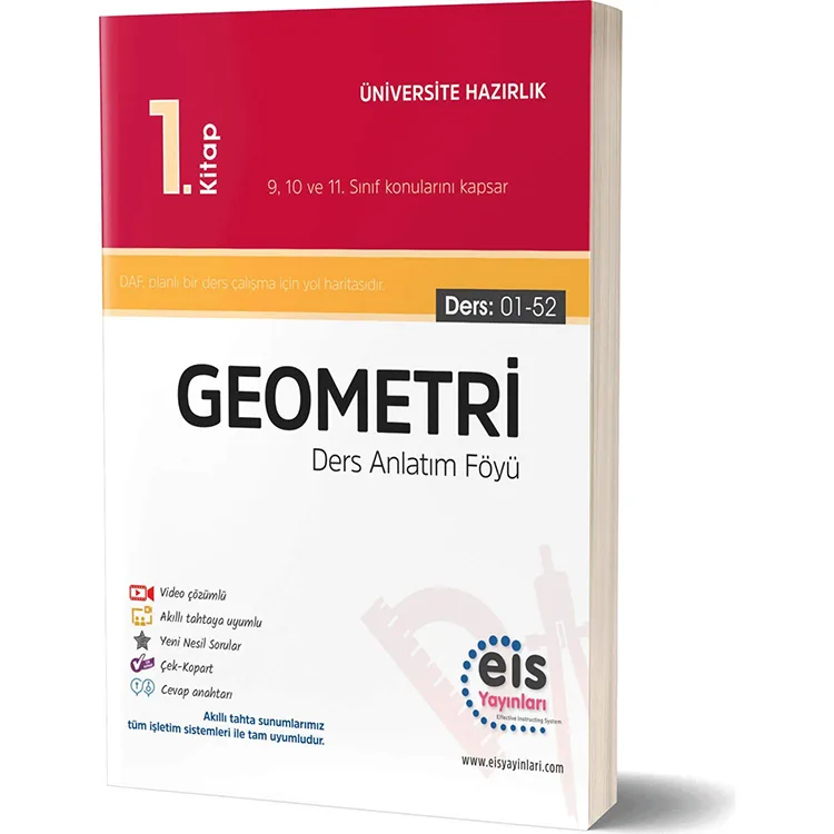 EİS YKS GEOMETRİ DERS ANLATIM FÖYÜ 1. KİTAP