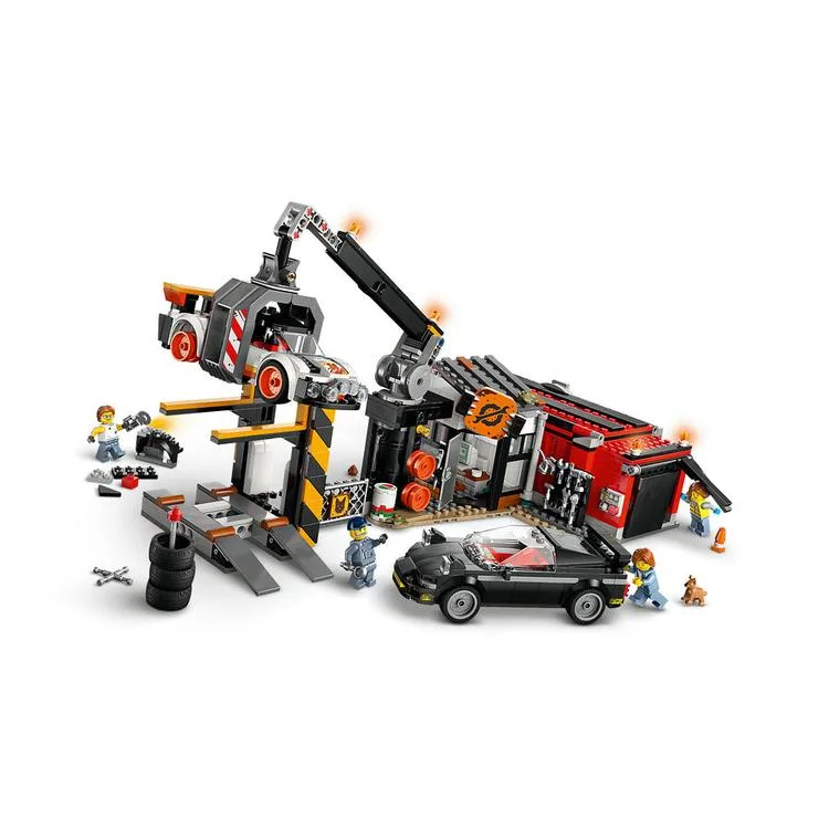 LEGO CITY 60472 HURDALIK VE ARABALAR 871 PARÇA 7+