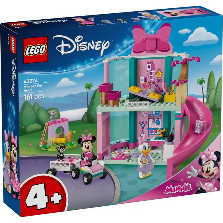 LEGO DISNEY 43274 MINNIES PET HOTEL 161 PARÇA 4+