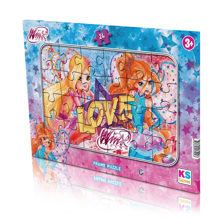 KS GAMES 704 WINX CLUB FRAME YAPBOZ/PUZZLE 24 PARÇA 3+