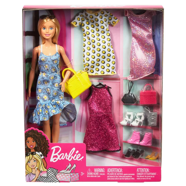 MATTEL GDJ40 BARBIE NİN KIYAFET KOMBİNLERİ OYUN SETİ