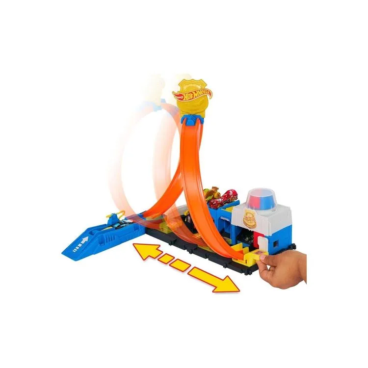 MATTEL JBM71 HOT WHEELS POLİS İSTASYONU OYUN SETİ 4+