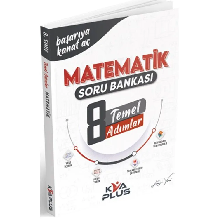 KORAY VAROL AKADEMİ 8. SINIF MATEMATİK TEMEL ADIMLAR SORU BANKASI