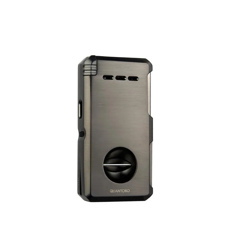 QUANTORO MGM05-32 KESİCİLİ DELİCİLİ İĞNELİ ÇİFT TORCH – JET ALEV ÇAKMAK – FÜME