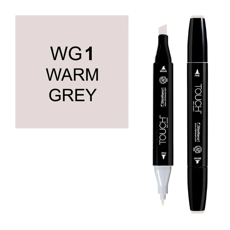 TOUCH TWIN WG-1 ÇİFT UÇLU MARKER WARM GREY