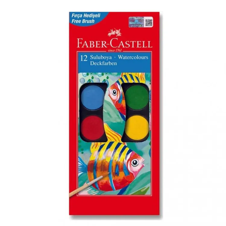 FABER CASTELL REDLINE SULUBOYA 12'Lİ KÜÇÜK