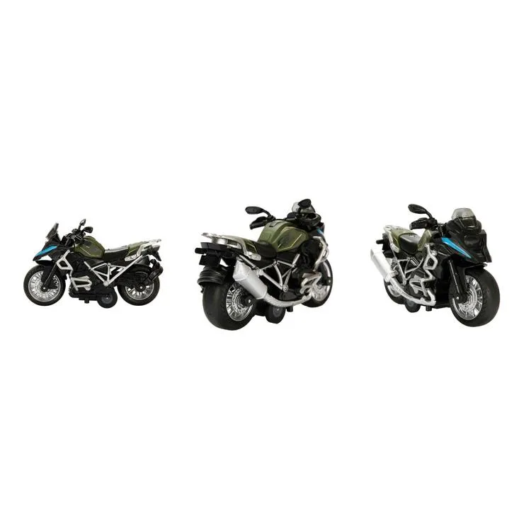 SUNMAN MY66-M1218K BMW OFF-ROAD 1:14 SESLİ IŞIKLI KASKLI MOTOSİKLET 3+