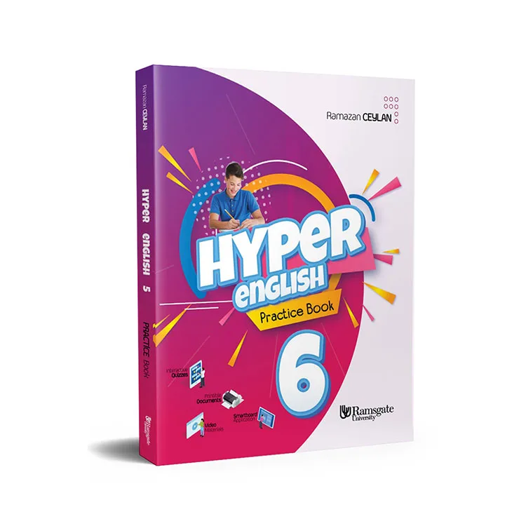 RAMSGATE HYPER ENGLISH 6. SINIF PRACTICE BOOK (QUIZZES & DICTIONARY)