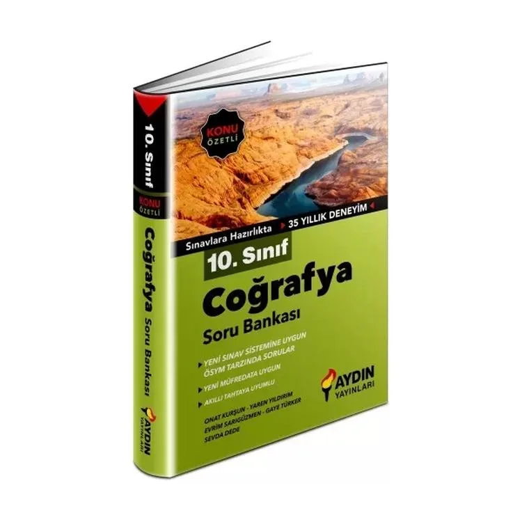 AYDIN 10. SINIF COĞRAFYA KONU ÖZETLİ SORU BANKASI