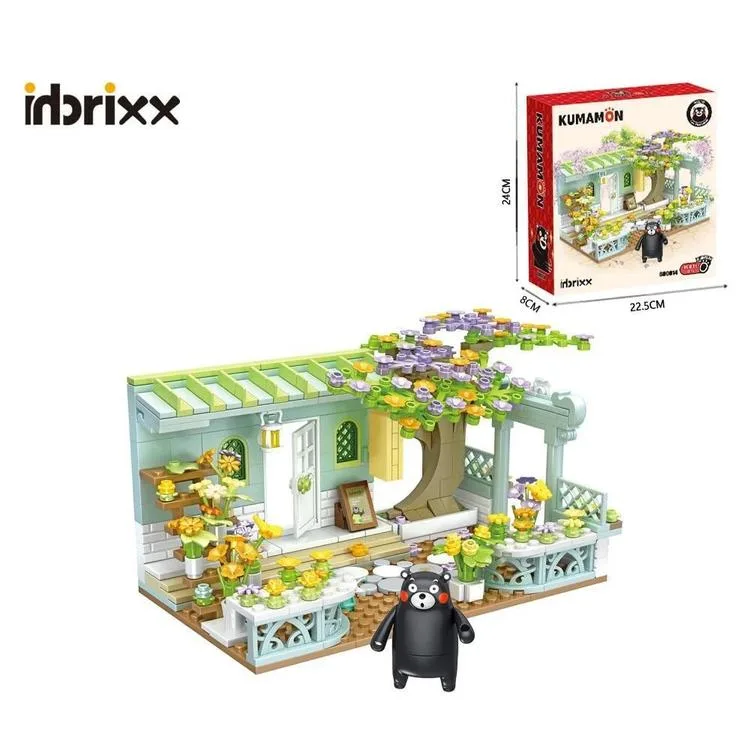 VAGONLIFE PANLOS 880014 KUMAMON ÇİÇEKÇİ DÜKKANI 472 PARÇA BLOCK OYUNCAK