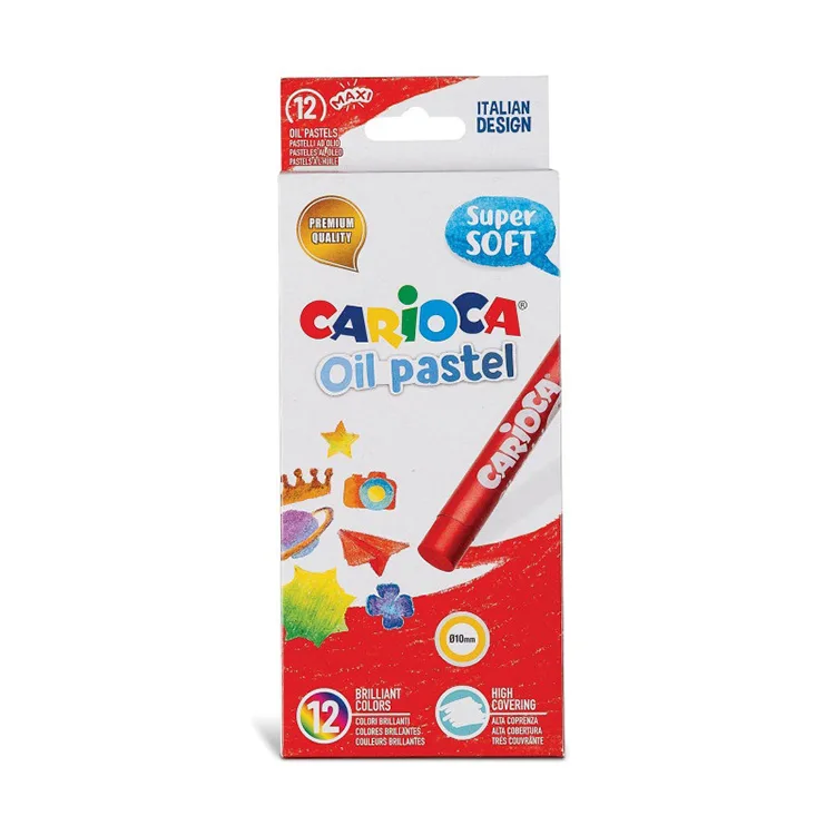 CARIOCA YAĞLI PASTEL BOYA 12'Lİ KARTON KUTU 43277
