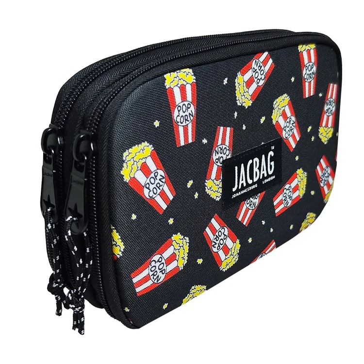 JACBAG DUAL COVER JAC-11 OVAL- ÇİFT KAPAKLI KALEM ÇANTASI