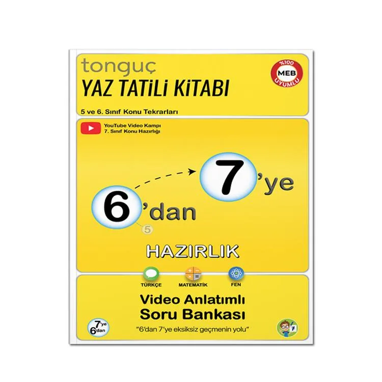 TONGUÇ 6' DEN 7' YE HAZIRLIK KİTABI