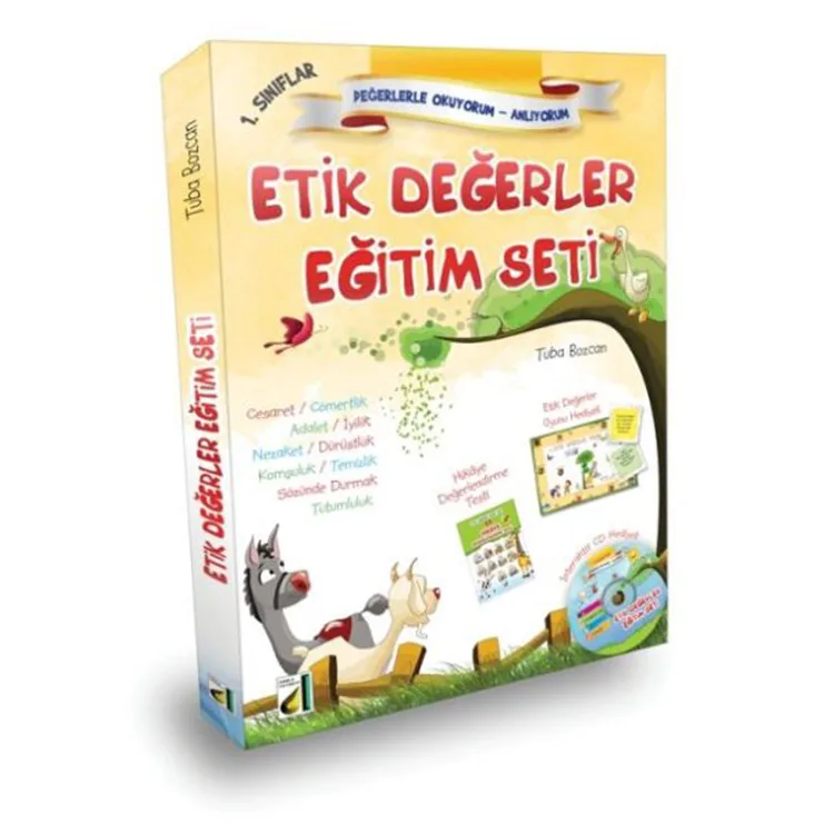 DAMLA 1. SINIF ETİK DEĞERLER EĞİTİM SETİ