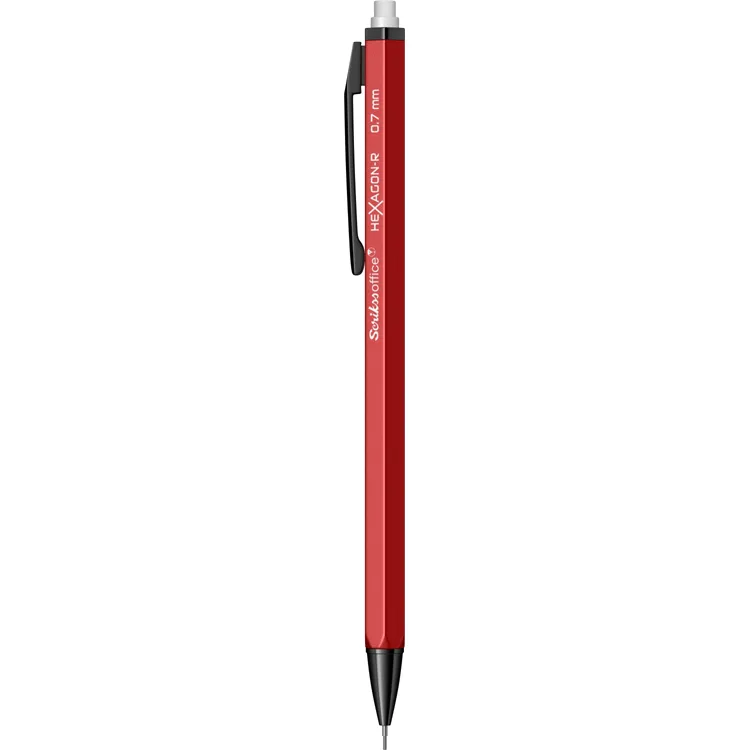 SCRIKSS HEXAGON-R 0.7mm VERSATİL KALEM KIRMIZI
