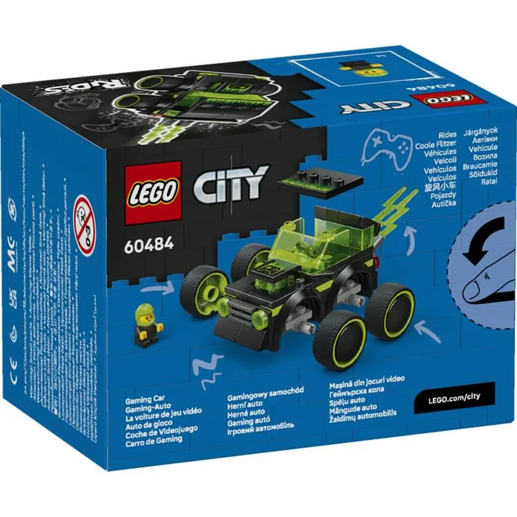 LEGO CITY 60484 VİDEO OYUNU YARIŞ ARABASI 64 PARÇA 5+