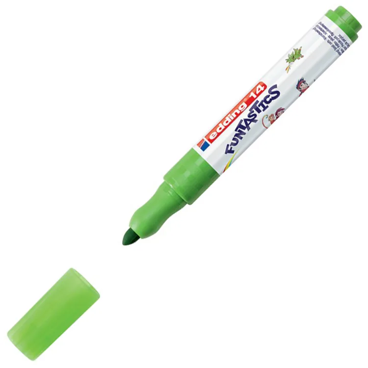 EDDING ED14011 FUNTASTICS KEÇE UÇLU KALEM KALIN AÇIK YEŞİL