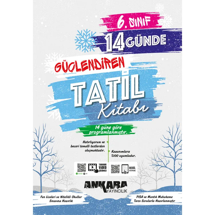 ANKARA 6. SINIF 14 GÜNDE GÜÇLENDİREN TATİL KİTABI