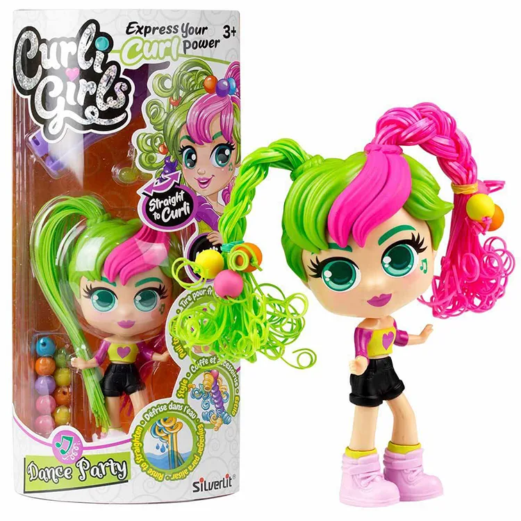 NECO SILVERLIT 82082 CURLI GIRLS TEKLİ BEBEK