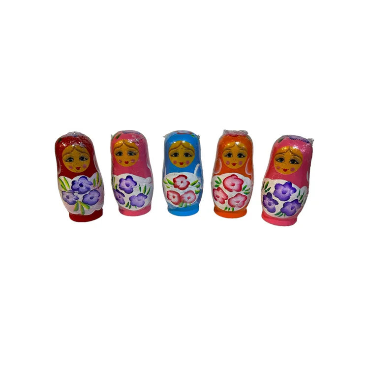 YLZ 1424-6 AHŞAP MATRUŞKA BEBEK 6'LI