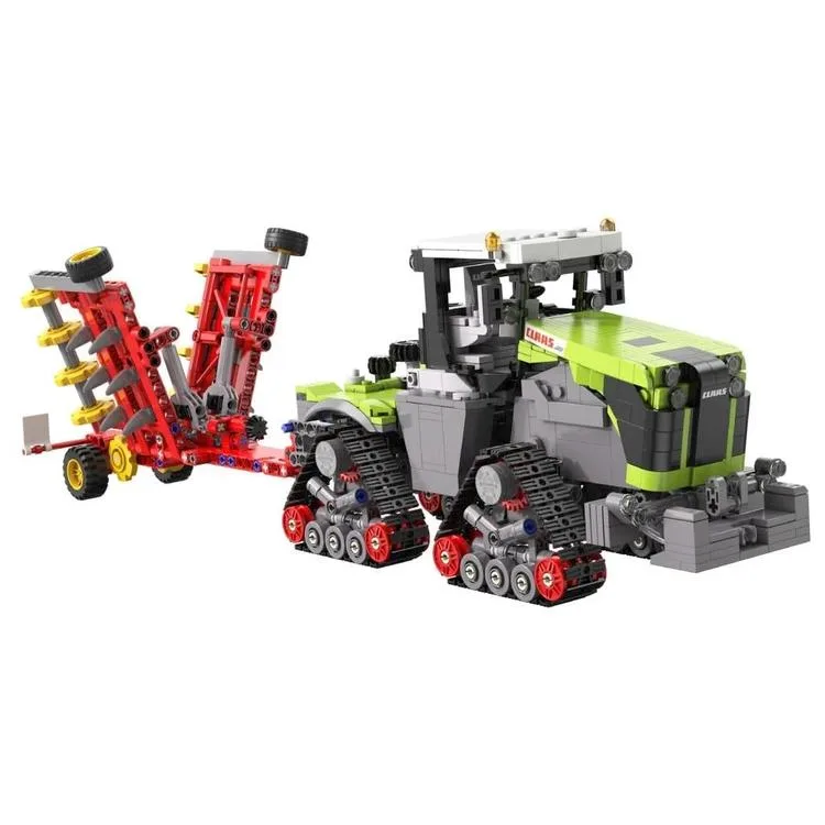 VAGONLIFE CADA C65012W CLAAS XERION 5000 TRAC 1336 PARÇA BLOCK OYUNCAK 8+