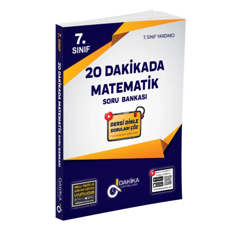 DAKİKA 7. SINIF 20 DAKİKADA MATEMATİK SORU BANKASI